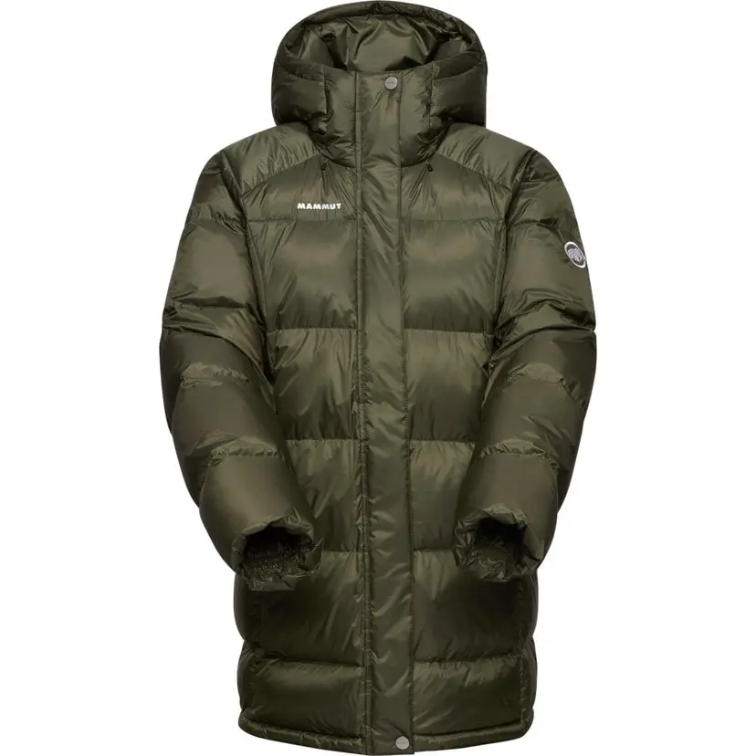 Mammut Mammut W's Glacier Glow In Hooded Parka Dark Marsh