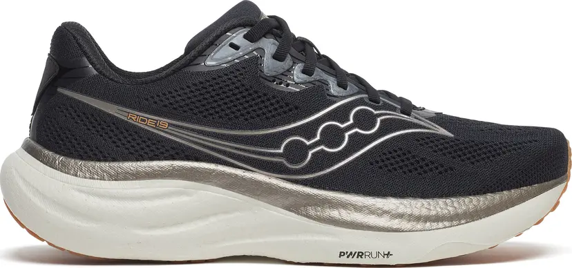 Saucony Saucony Men's Ride 19 Black/Pewter