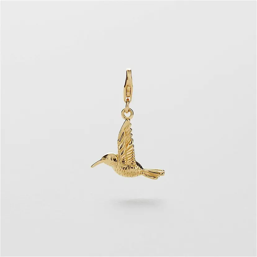 Safira Hummingbird Charm