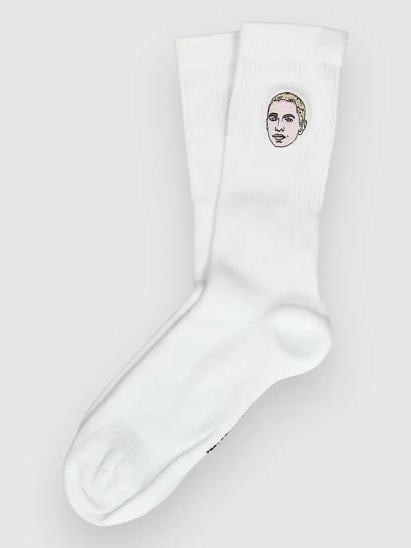 Supa Dupa Goods Supa Dupa Goods Em Socks hvit