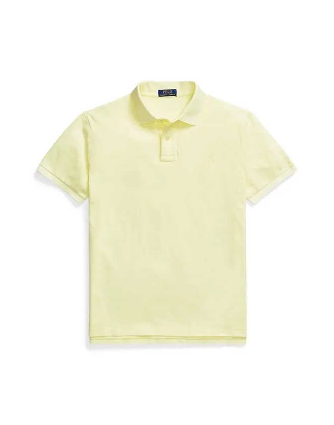 Ralph Lauren Custom Slim Fit Big Pony Mesh Polo Shirt