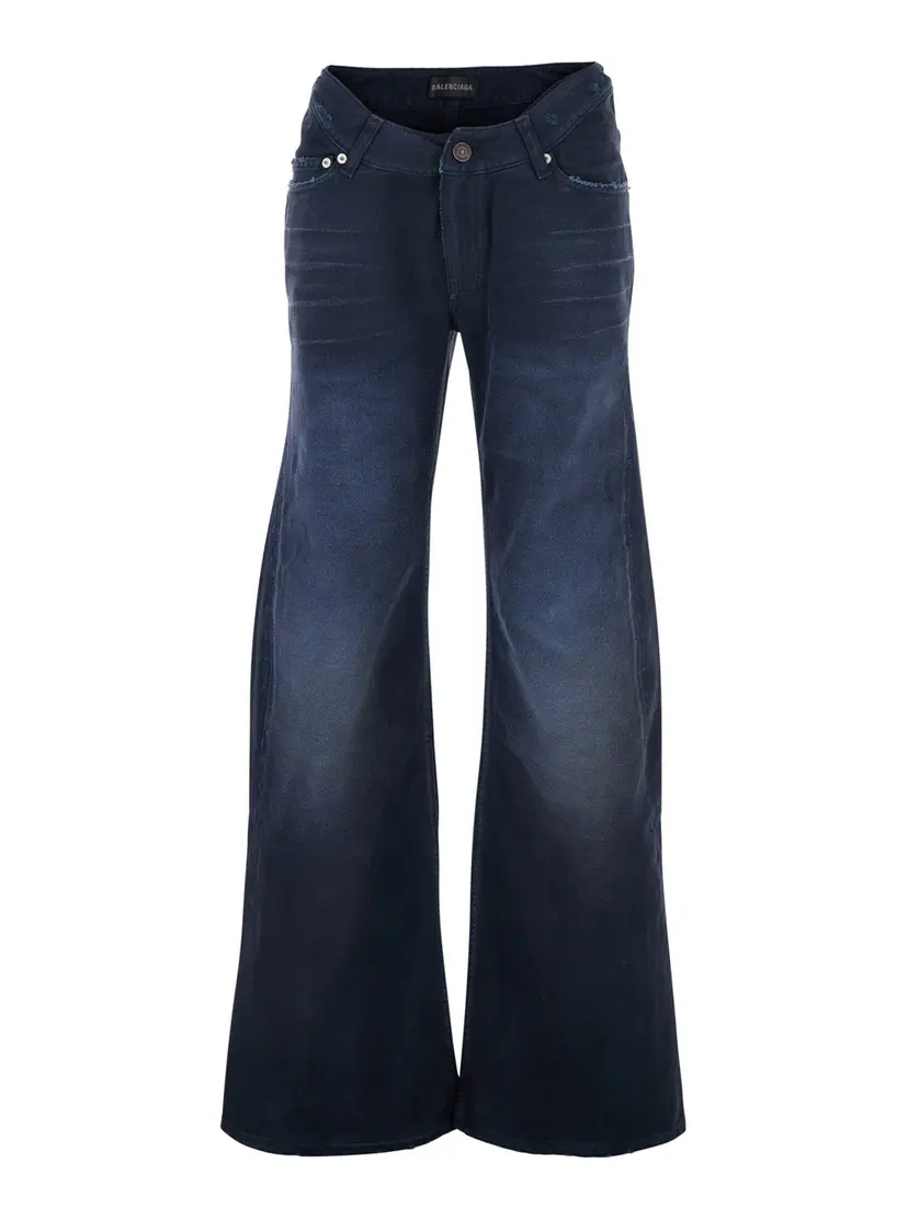 Balenciaga Balenciaga Wide leg – Blå