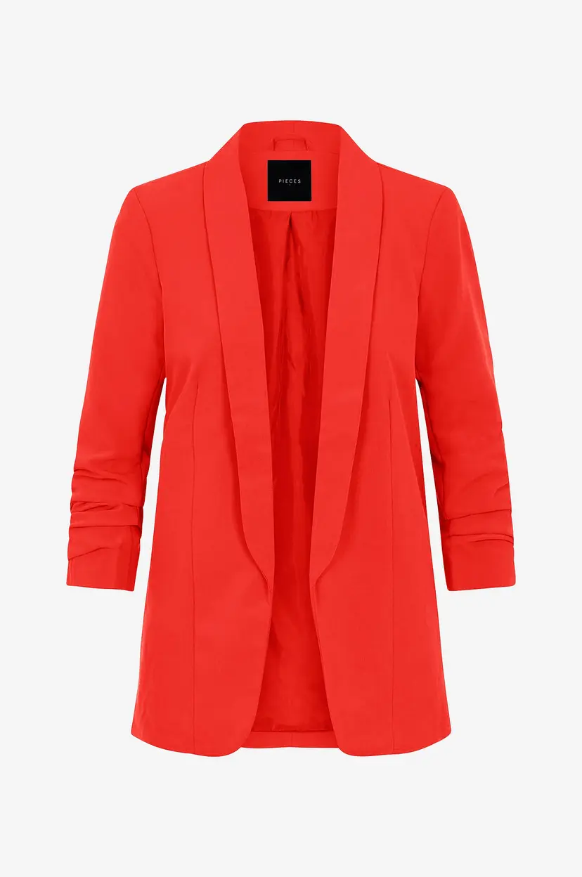 Pieces Dressjakke pcBosella 3/4 Blazer - Rød
