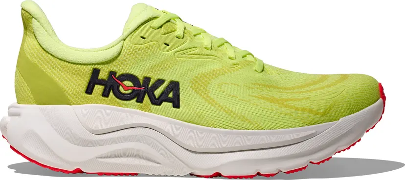 HOKA Hoka Men's Arahi 8 Neon Yuzu/Neon Flame