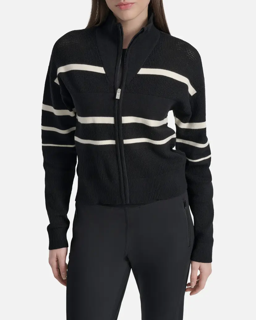 DKNY Sport DKNY Sport DP5R0756 Black Knitted coat