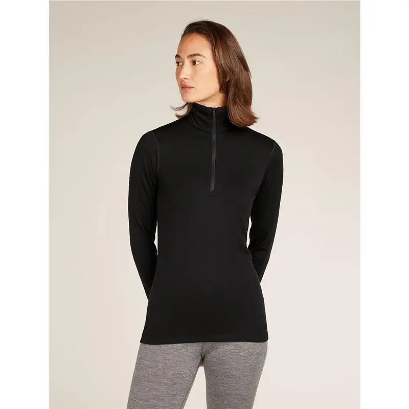 Icebreaker Icebreaker W 200 Oasis LS HalfZip Black