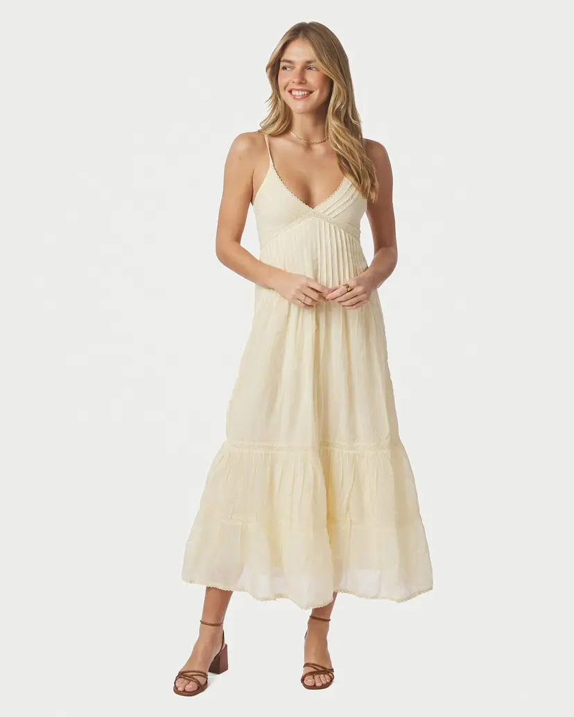 Neo Noir Midikjole Elorie S Voile