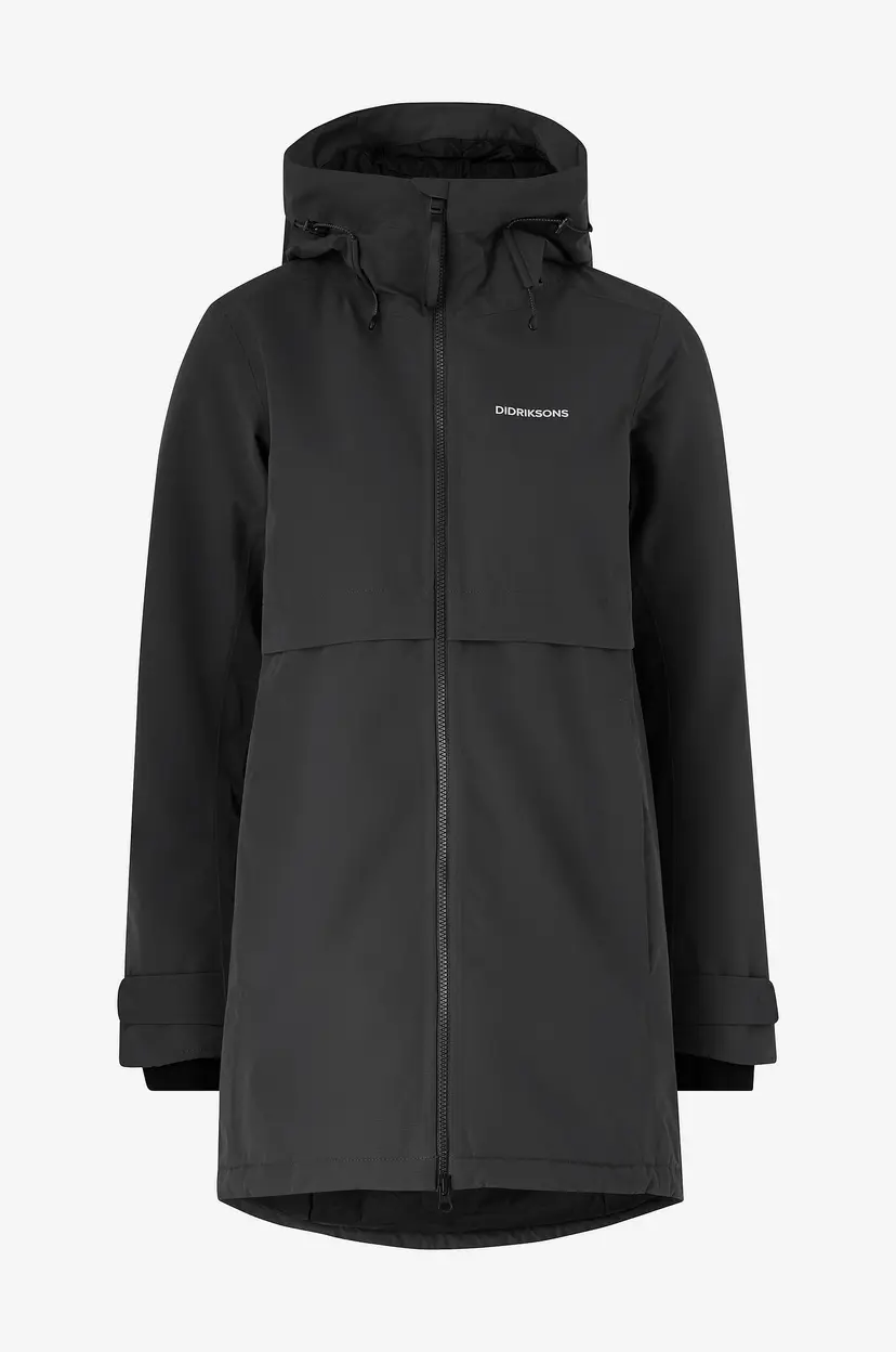 Didriksons Parka Helle Wns Parka 6 - Svart