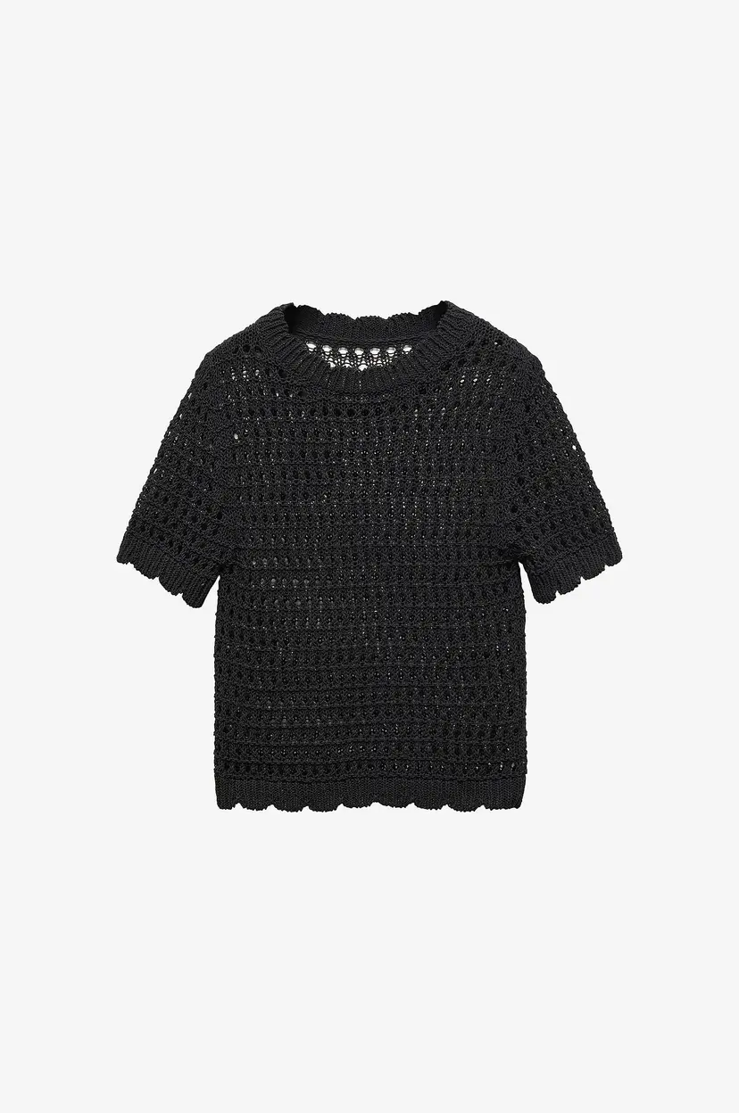 Mango Topp Sweater Thai - Svart
