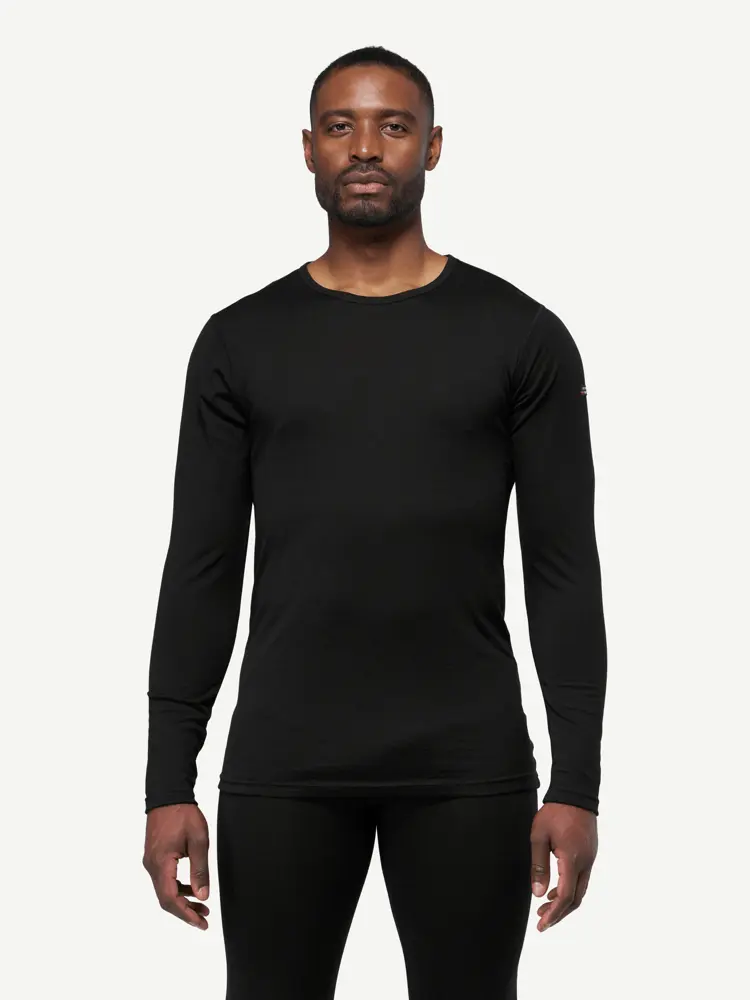 Devold Devold - Breeze Merino 150 Ulltrøye Herre - Size 3XL - Svart