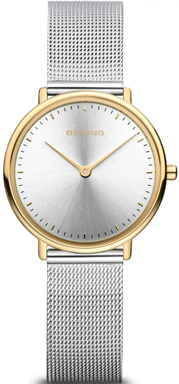 BERING Bering Dameklokke 15729-010 Ultra Slim Sølvfarget/Stål Ø29 mm