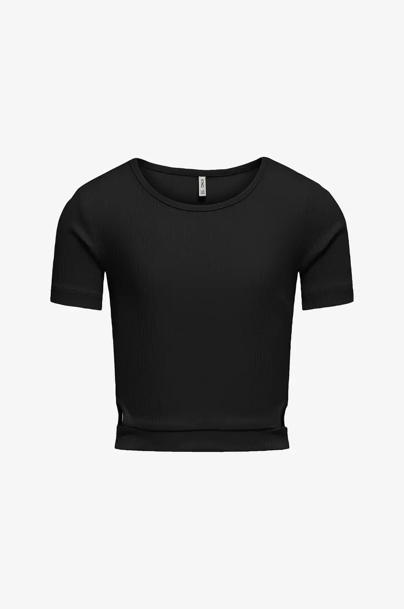 Kids Only Topp kogNessa S/S Cut Out Top - Svart