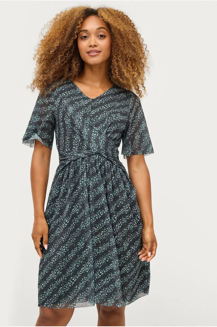 Soaked In Luxury Kjole slDemara Dress SS - Svart