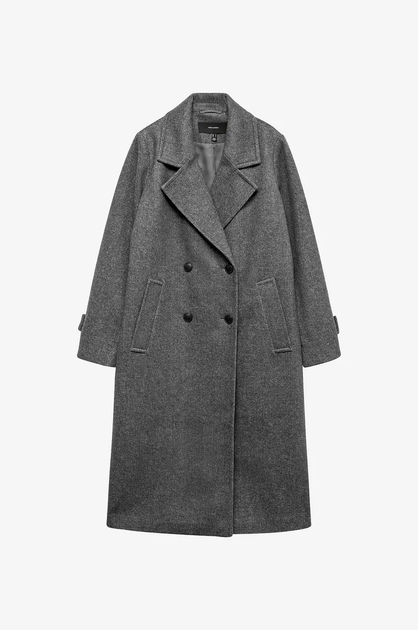Vero Moda Kåpe Vmeva Long Coat - Grå
