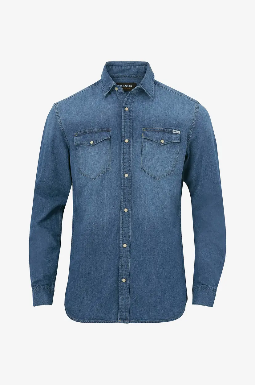 Jack & Jones Denimskjorte jjeSheridan Shirt - Blå
