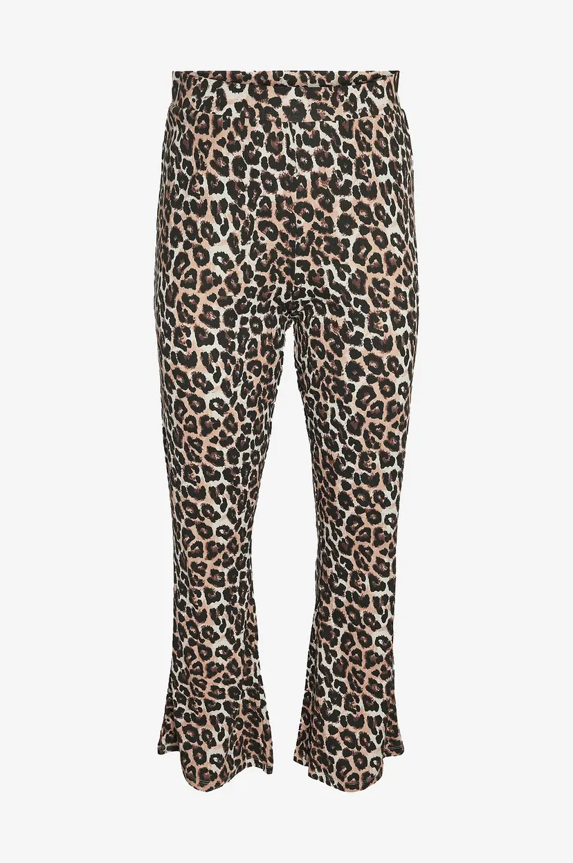 Noisy May Curve Bukser nmPasa HW Flared Pants Curve - Flerfarget
