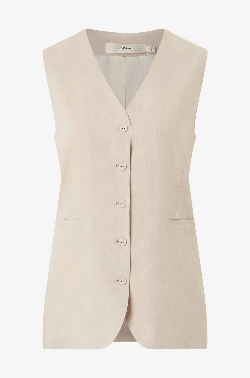 Inwear Linvest FaridaIW Waistcoat - Beige