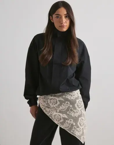 Becksöndergaard BECKSÖNDERGAARD - Hvit - Croflora Triangle Scarf