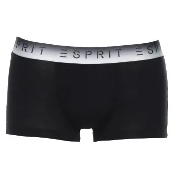 Esprit Esprit 2P Chad Shorts Svart/Grå bomull Large Herre