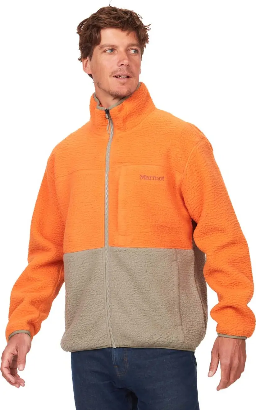 Marmot Marmot Men's Aros Fleece Jacket Tangelo/Vetiver