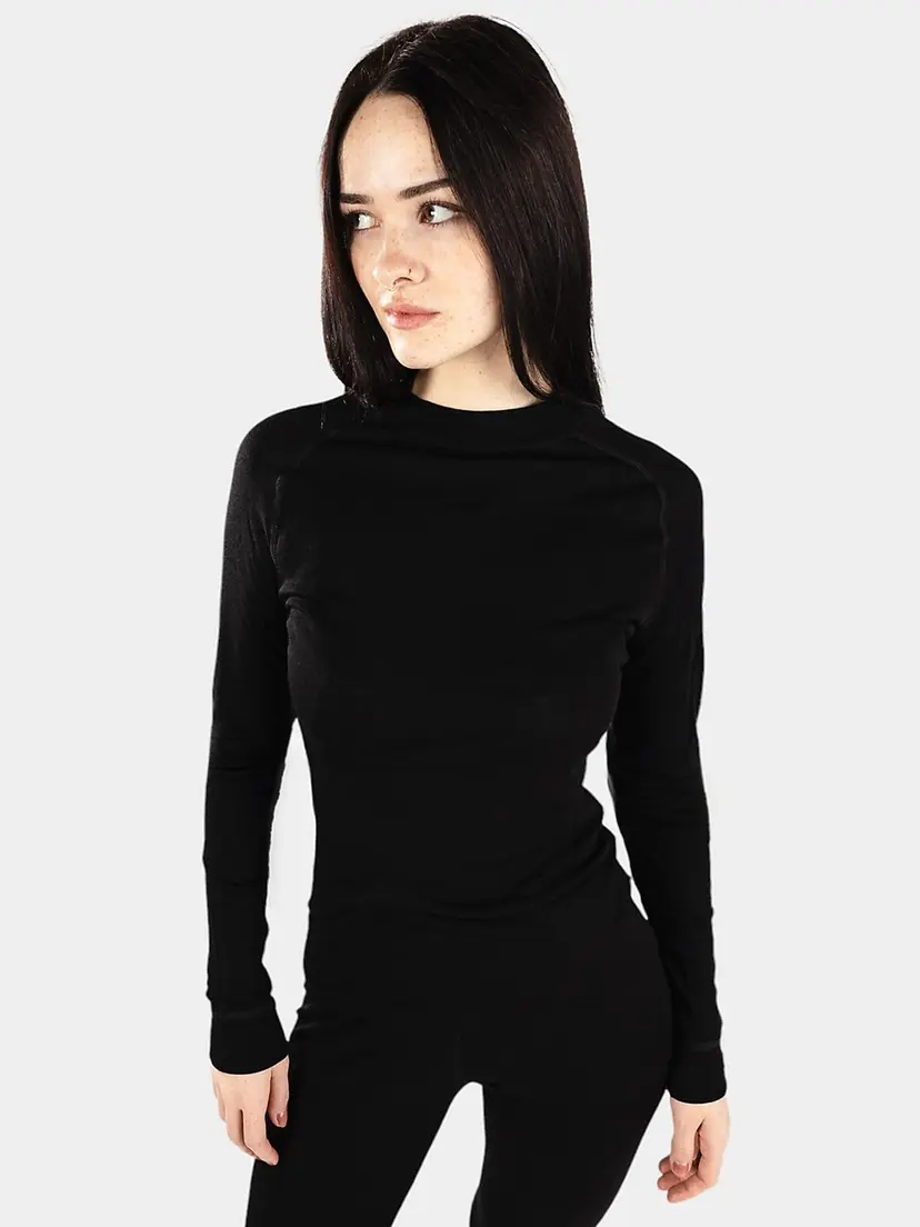 Thermowave Thermowave Merino Warm Teknisk skjorte svart