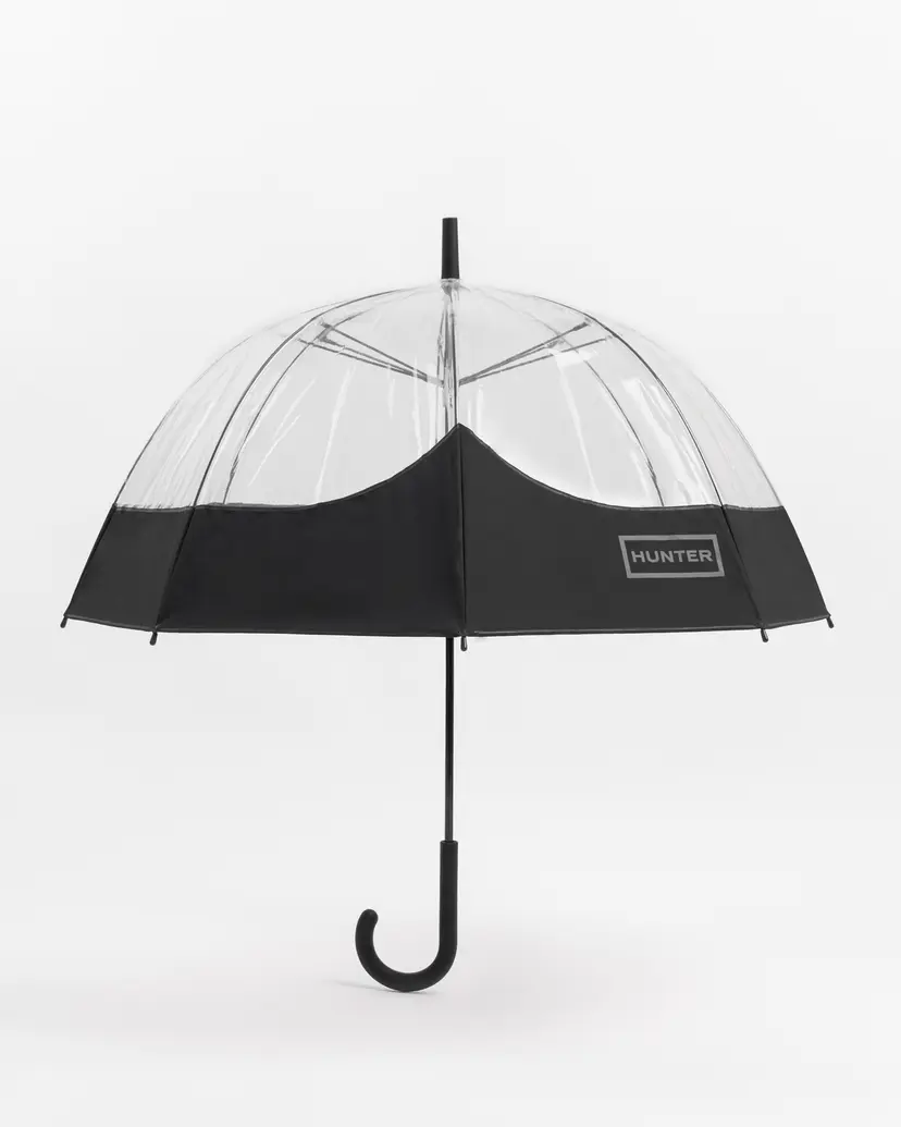 Hunter Hunter Moustache Bubble Black Umbrella