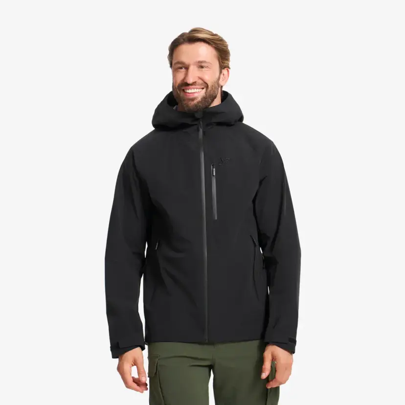 RevolutionRace Cyclone Light 3L Shell Jacket Herre Black