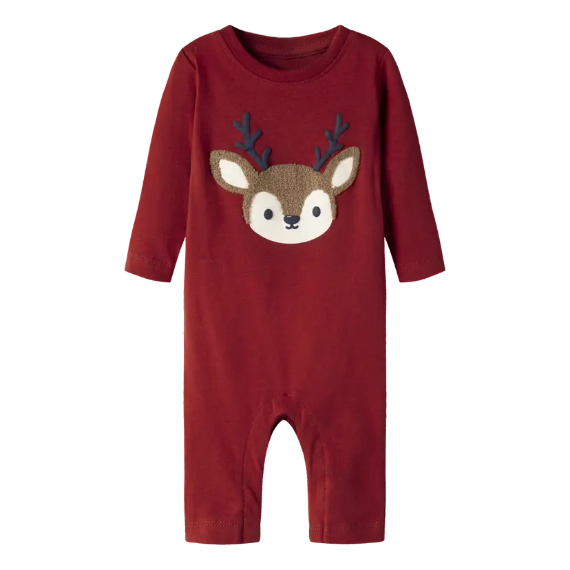 NAME IT Name It - Heldress Baby Jul Rukan Red Dahlia