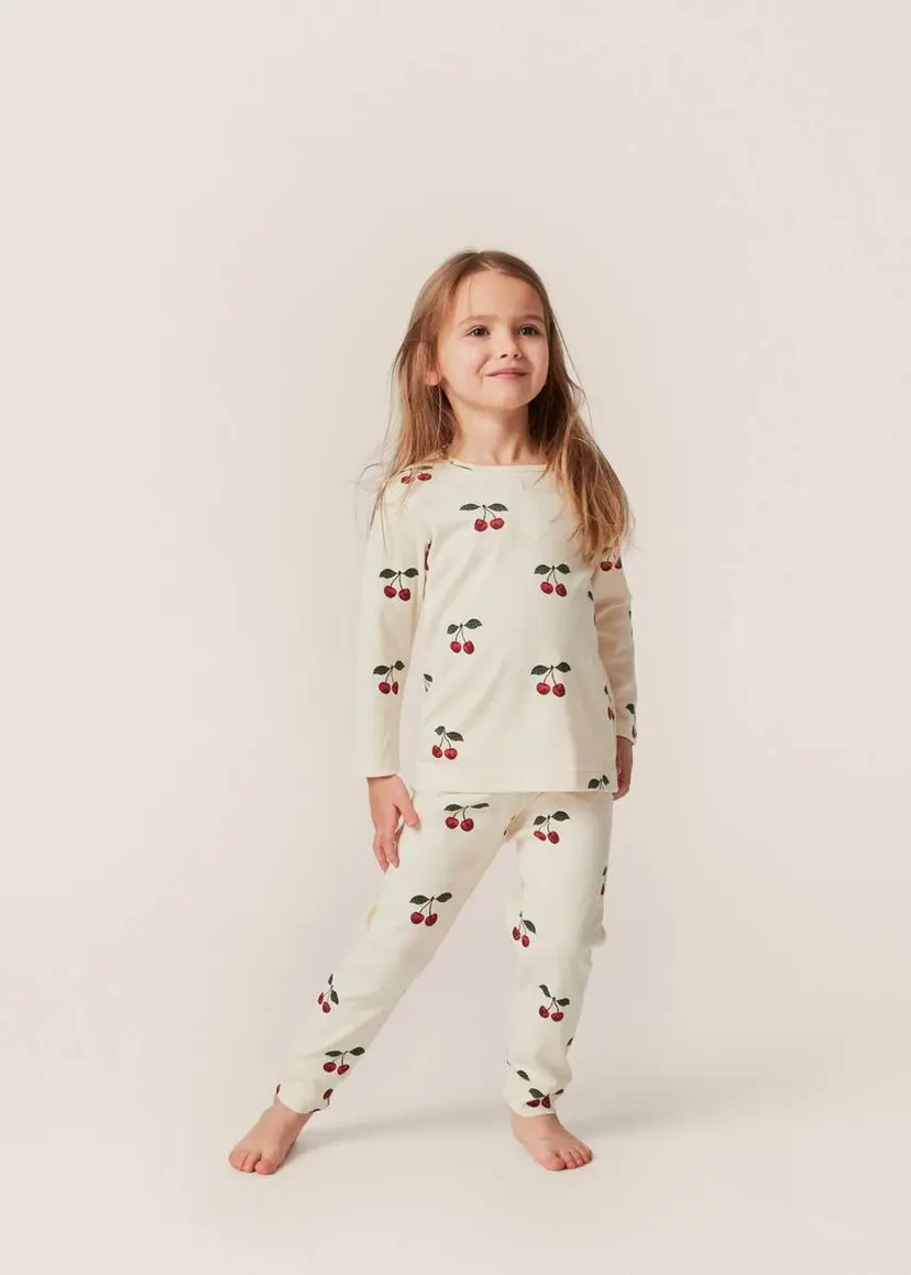 Konges Sløjd Konges Sløjd Sleepy Pysjamas Ma Grande Cerise (5-6 år)