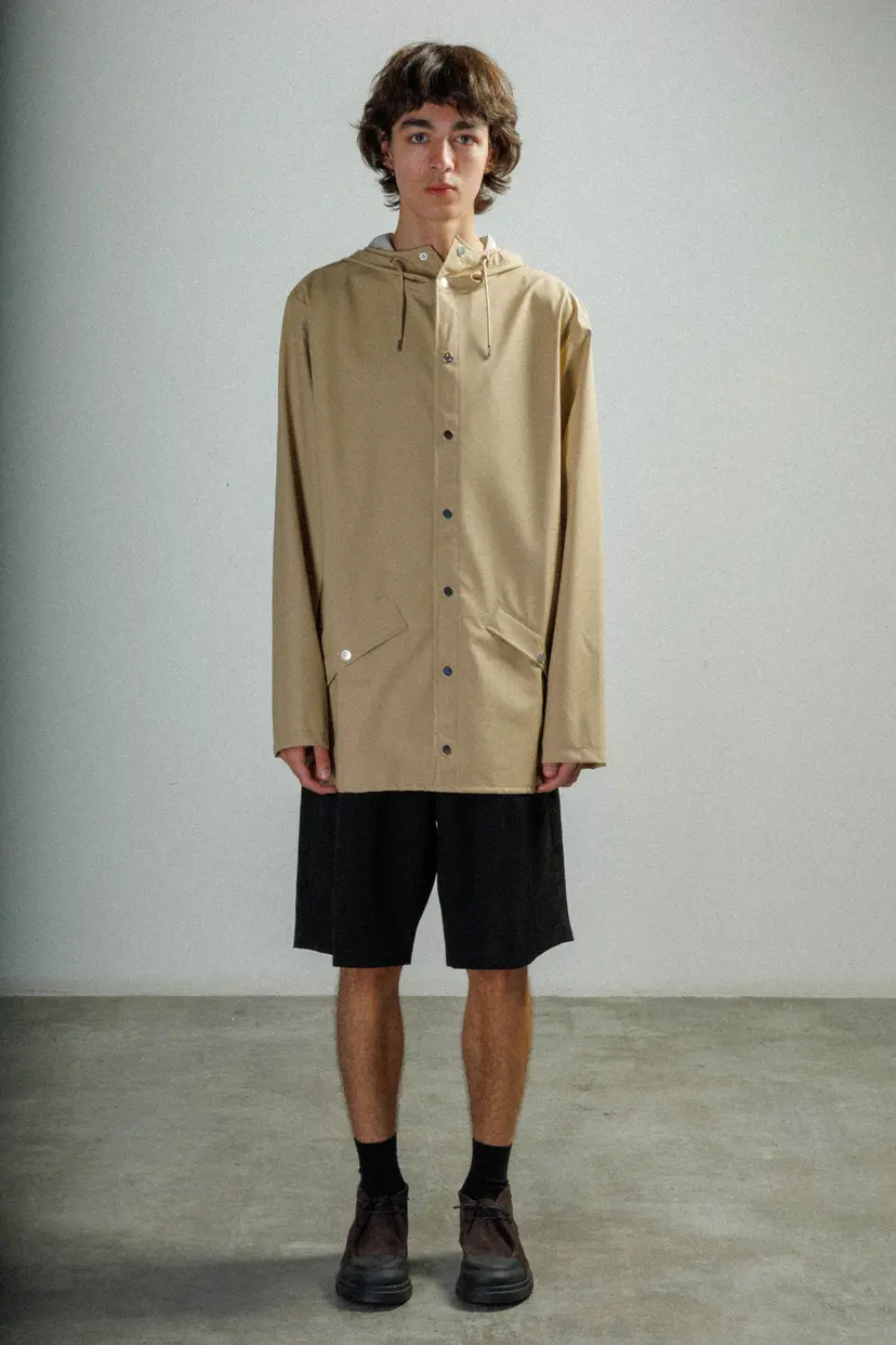 Rains Rains 12010 Beige Waterproof parka