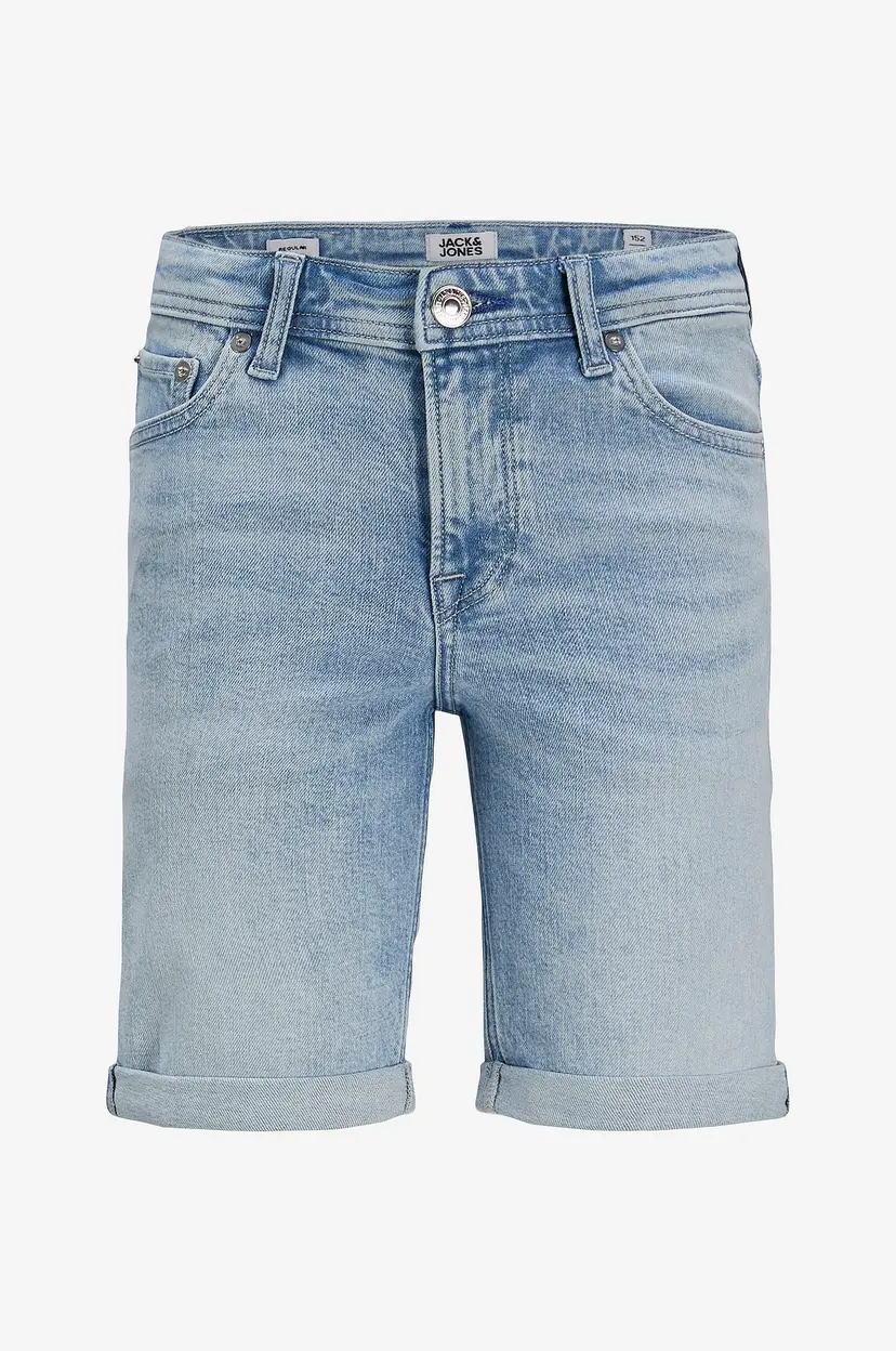 Jack & Jones Junior Jeans-shorts jjiRick jjiOriginal Shorts MF 926 - Blå