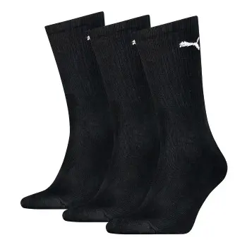 Puma Puma Strømper 3P Unisex Light Crew Socks Svart Str 43/46