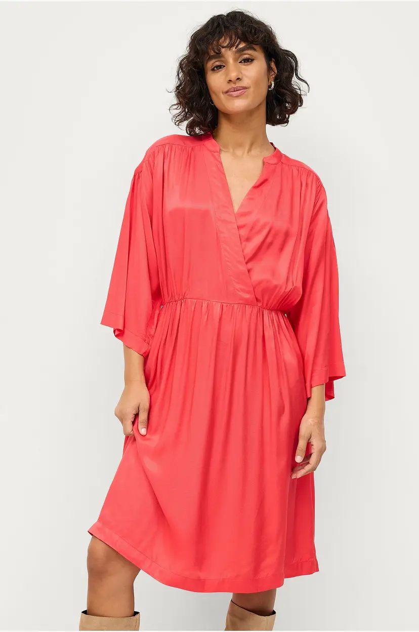 Soaked In Luxury Kjole slObelia Dress - Rød