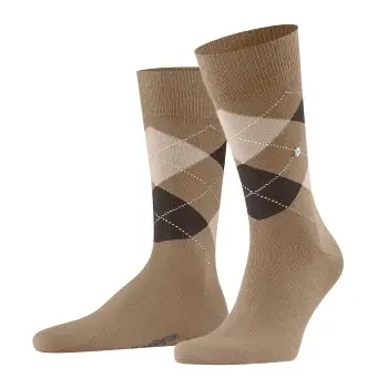 Burlington Burlington Strømper Edinburgh Wool Sock Nougat Str 40/46 Herre