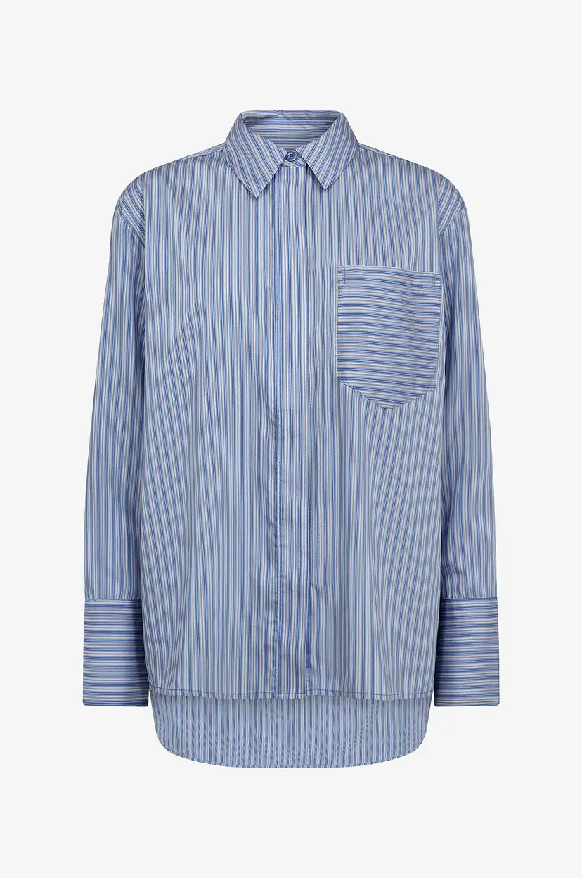 Co'couture Skjorte ccFina Stripe - Blå