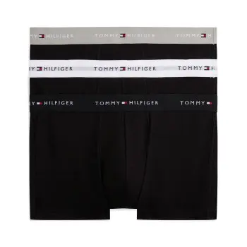 Tommy Hilfiger Tommy Hilfiger 3P Signature Essential Cotton Trunk Grå/Svart bomull XX-Large Herre