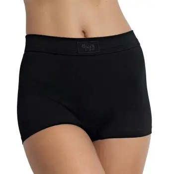 Sloggi Sloggi Truser Double Comfort Shorts Svart bomull 36 Dame