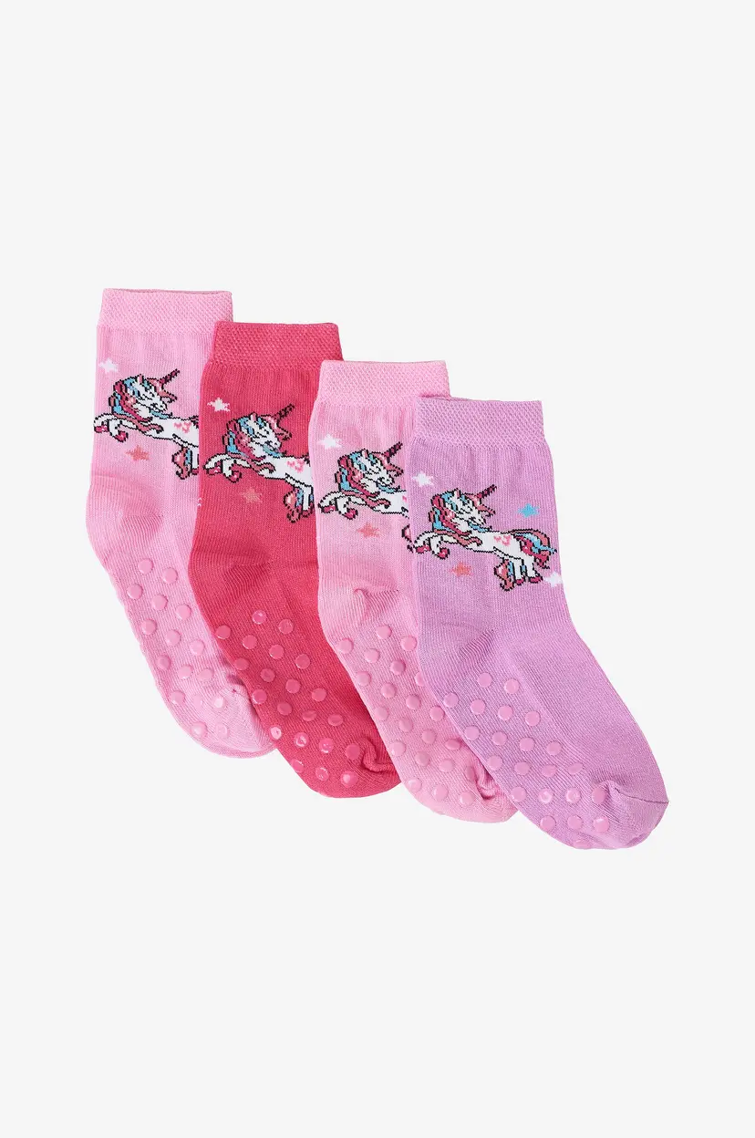 Ellos Collection Sokker 4-pakning - Rosa