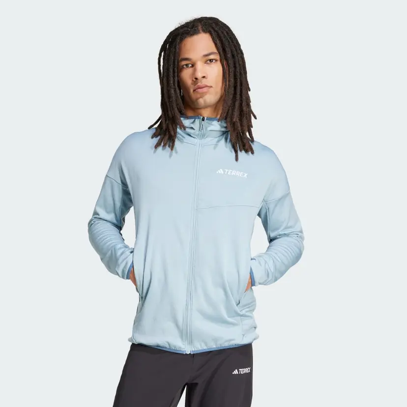 Adidas Terrex Xperior CLIMAWARM Light Fleece Hooded Jakke