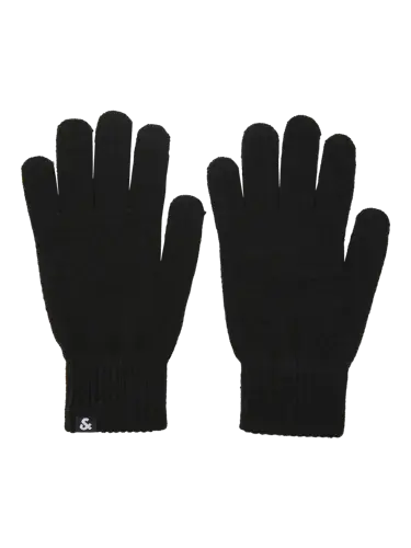 Jack & Jones Jack & Jones Jacbarry Knitted Gloves Noos Hansker & Vanter Svart