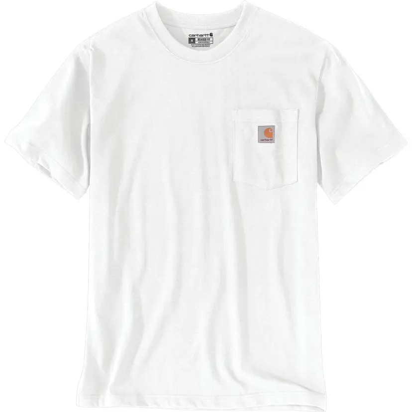 Carhartt Workwear Carhartt Workwear Dearborn Relaxed Pocket T-Shirt New White