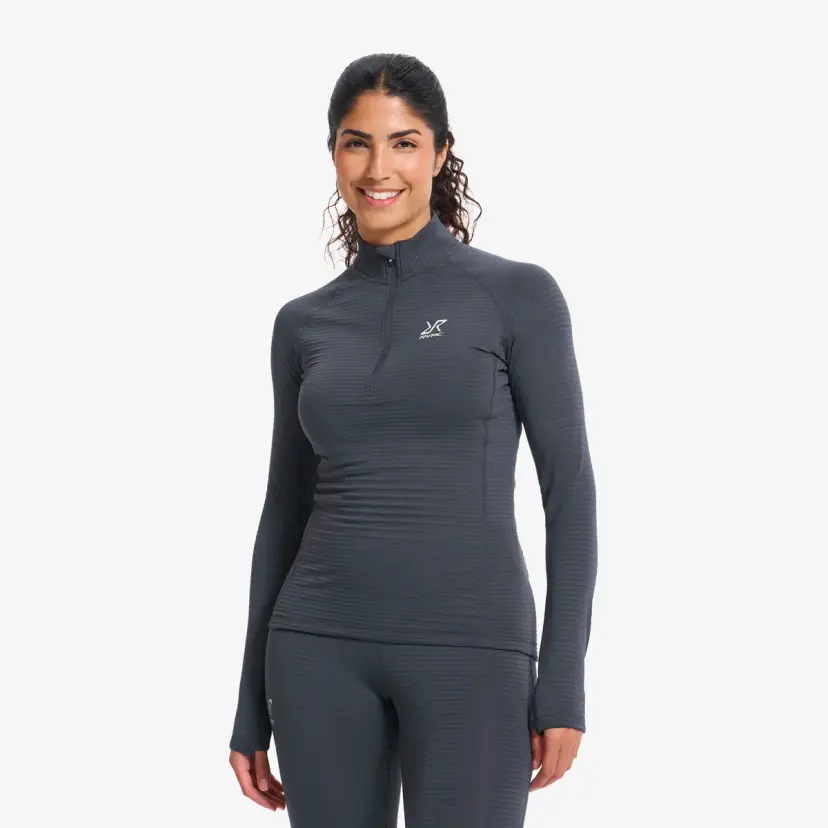 RevolutionRace Tour Thermal Half-zip Base Layer Top Dame India Ink