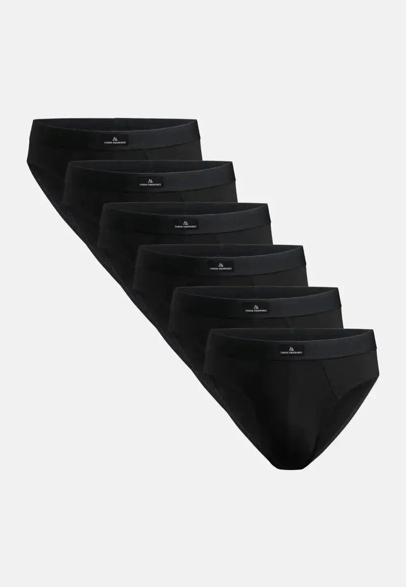 DANISH ENDURANCE DANISH ENDURANCE ORGANIC COTTON UNDERBUKSER, Sort, 4XL
