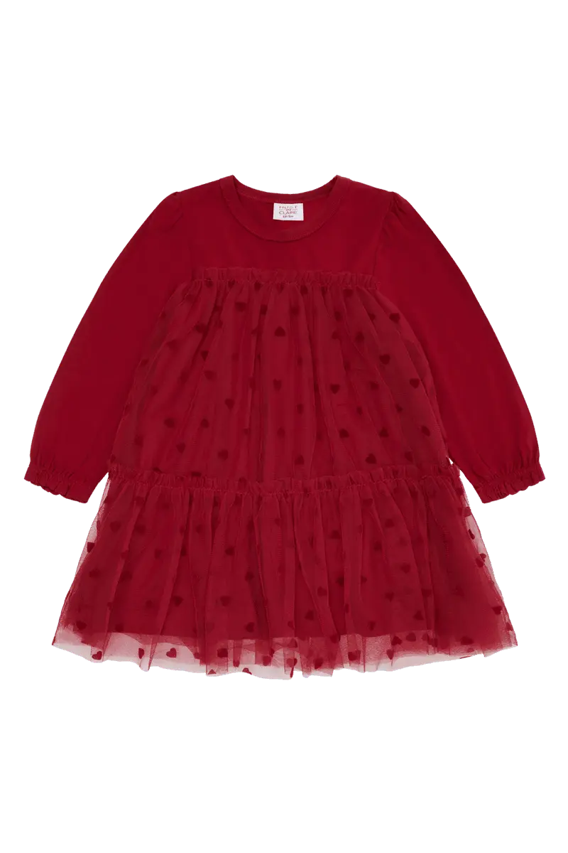 Hust and Claire Hust And Claire  Karoline Dress Teaberry (116 / 6 år)