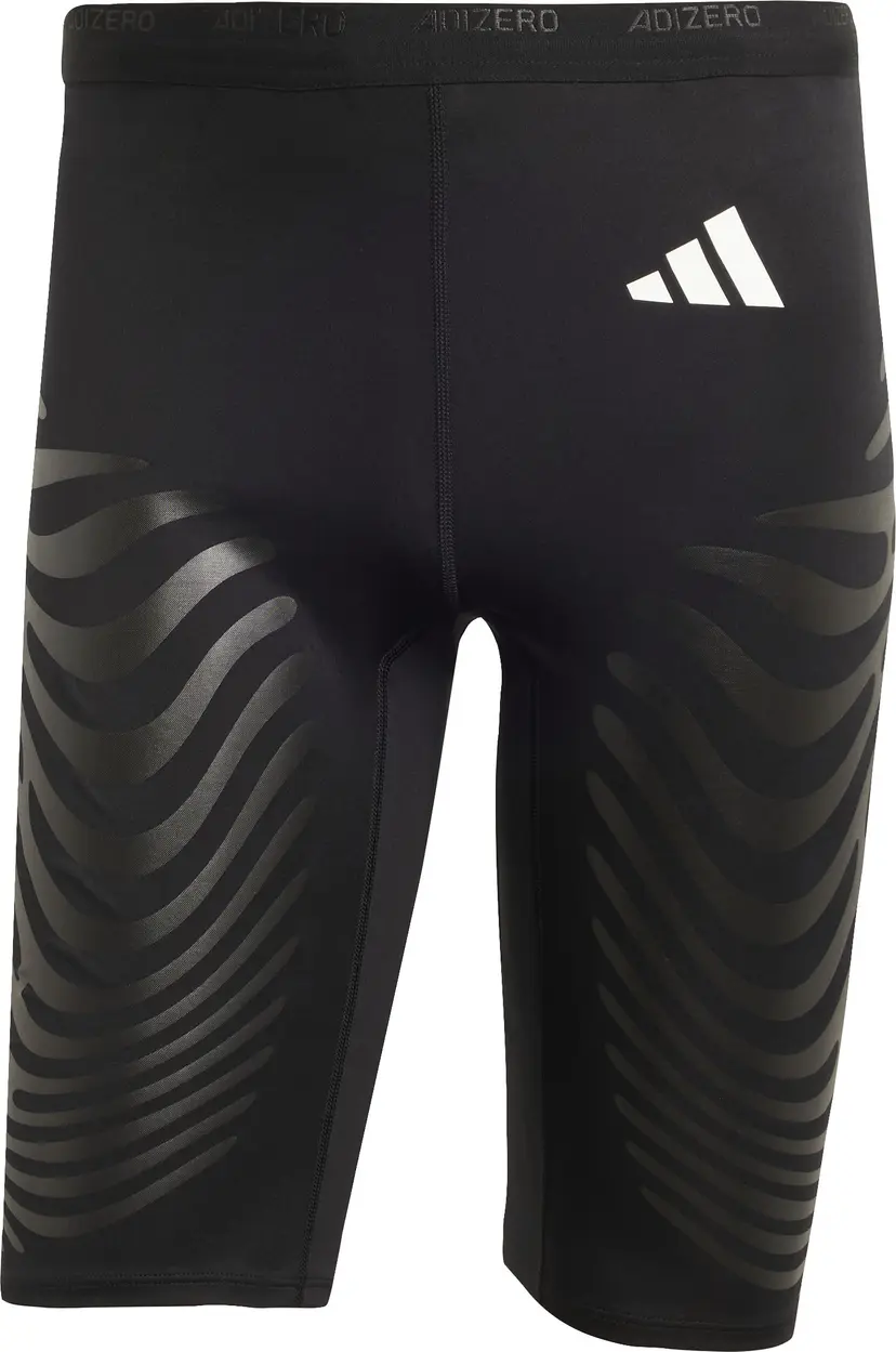 Adidas Adidas Men's Adizero Control Running Short Tights Black