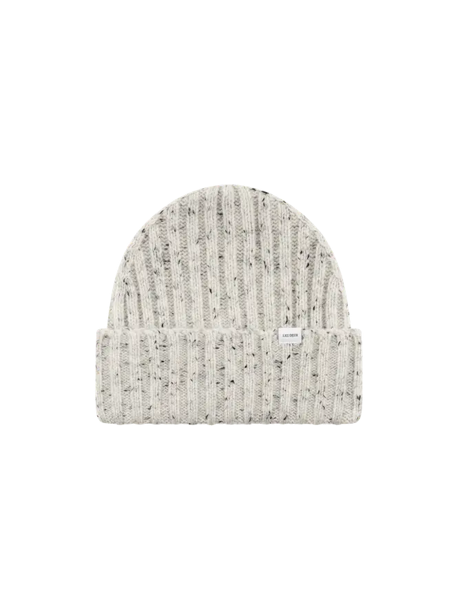 Les Deux Wells Fleck Rib Beanie