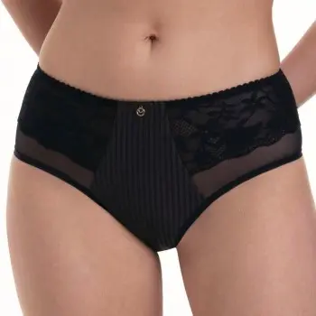 Rosa Faia Rosa Faia Truser Sita High Waist Briefs Plus Svart 36 Dame