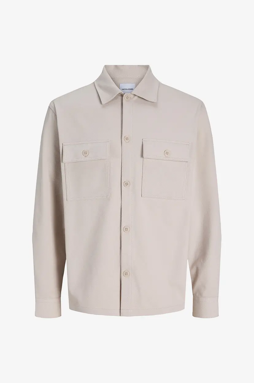 Jack & Jones Overtreksskjorte Jjewilliam Sweat Overshirt Ls - Grå