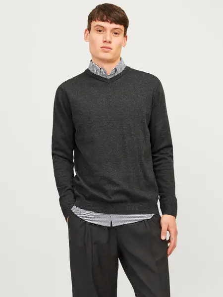Jack & Jones Jjebasic Knit V-Neck Noos