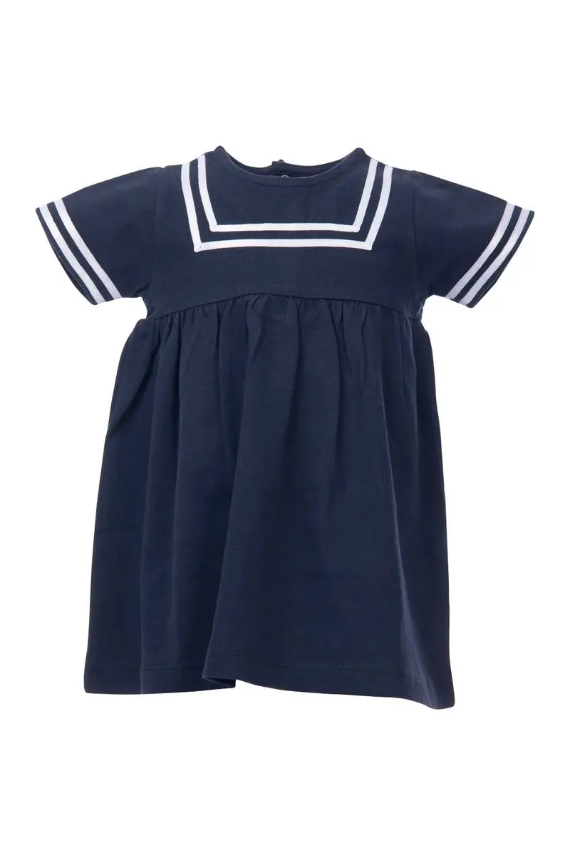 Salto Salto Sailor Baby Jersey Kjole Marine/Hvit (86/92)